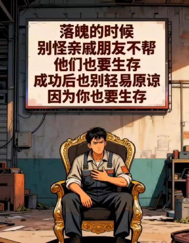 落魄的时候，别抱怨亲戚朋友不伸手